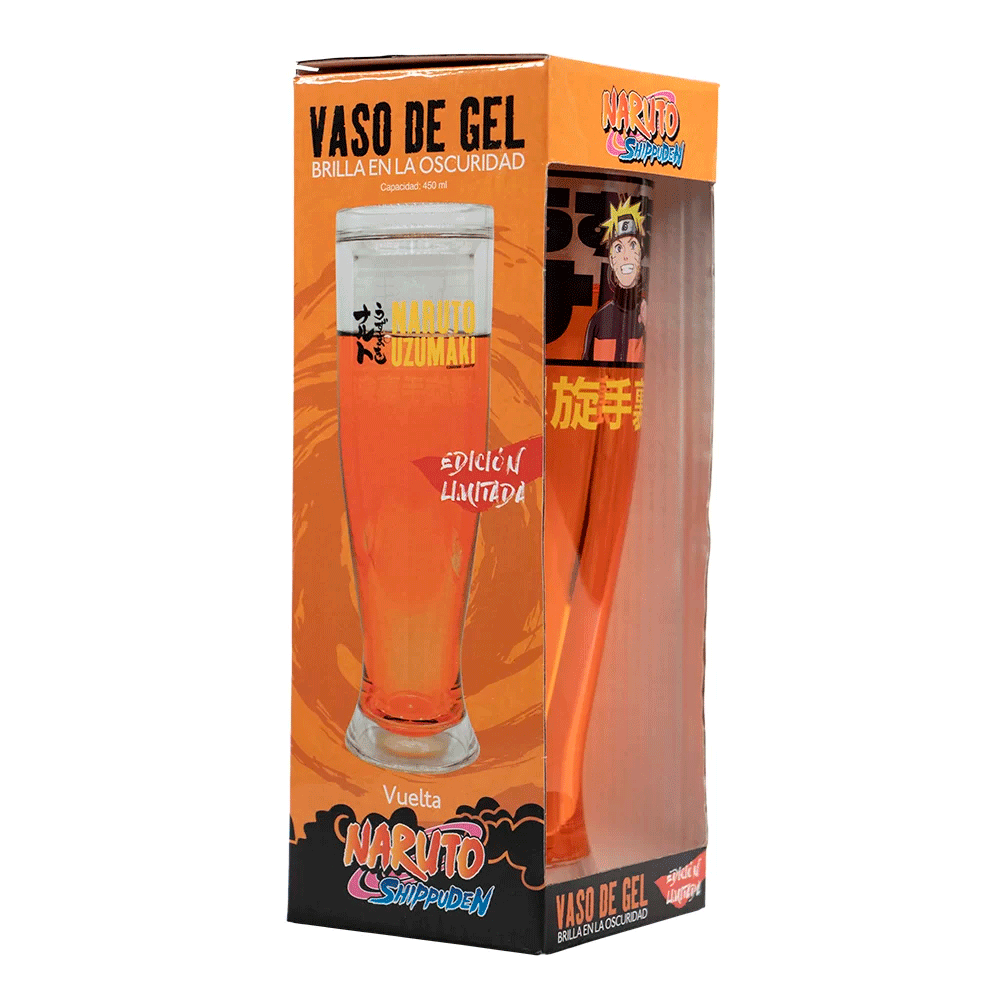 Vaso Mágico Glow in the Dark – Naruto Uzumaki (450 ml)