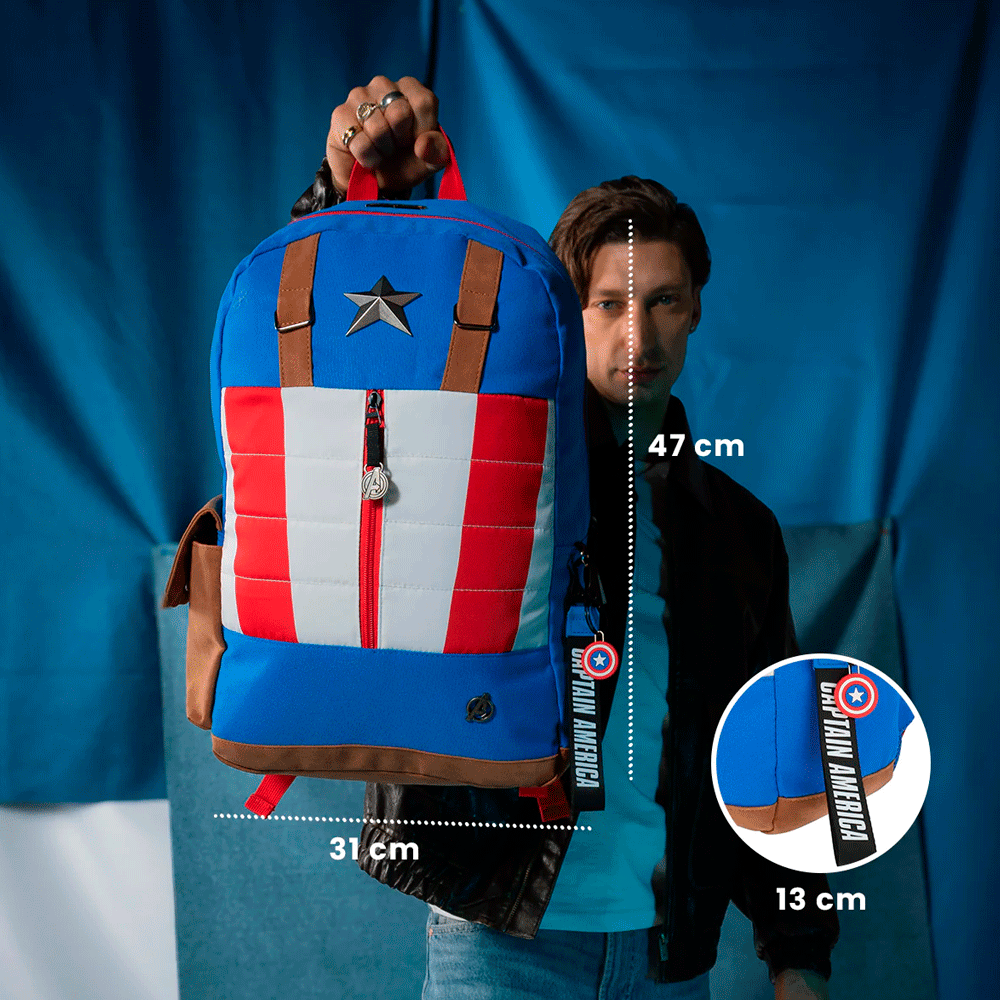 Mochila Capitán América – Classic Comic