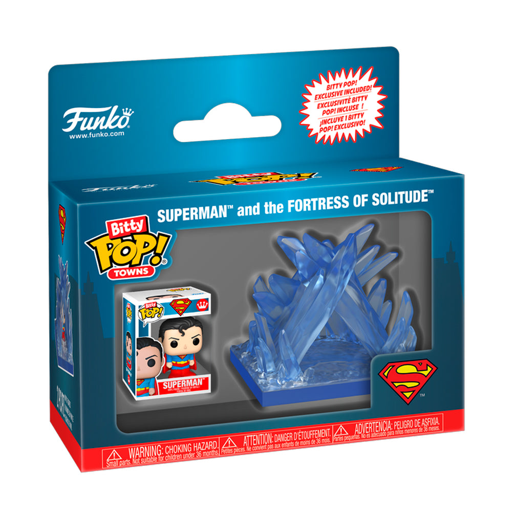 Funko Bitty Pop - Superman and the Fortress of Solitude