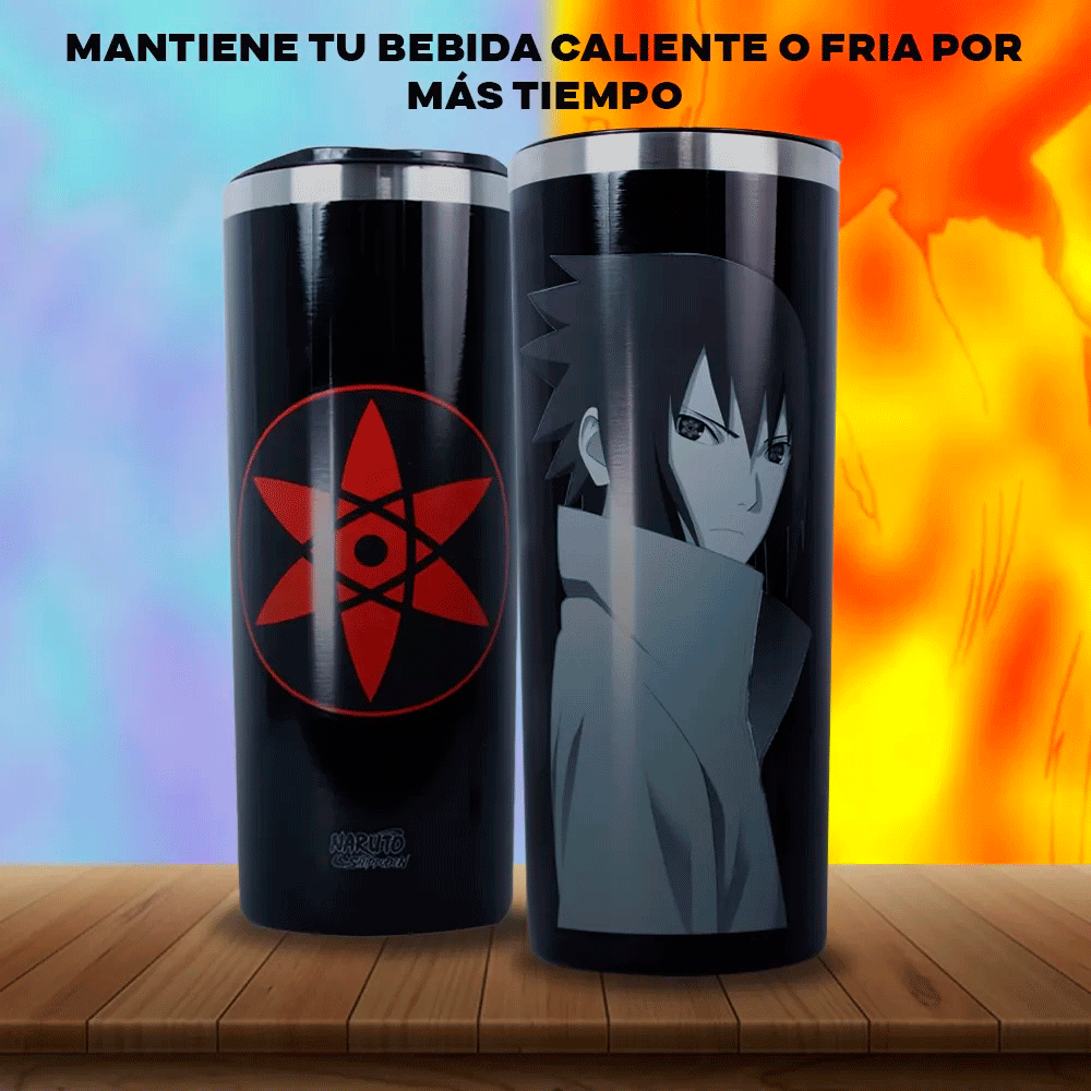 Termo Metálico Naruto Shippuden – Sasuke Uchiha (591 ml)