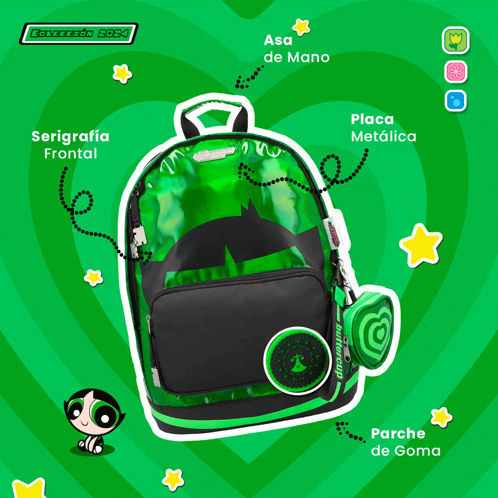 Mochila Powerpuff Girl – Bellota (ButterCup)