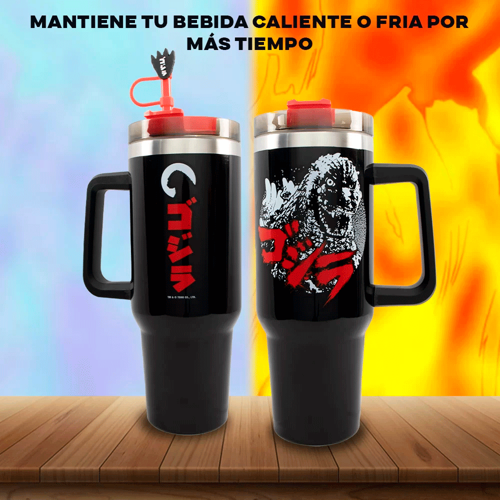Termo Métalico Godzilla Classic (1.1 L)