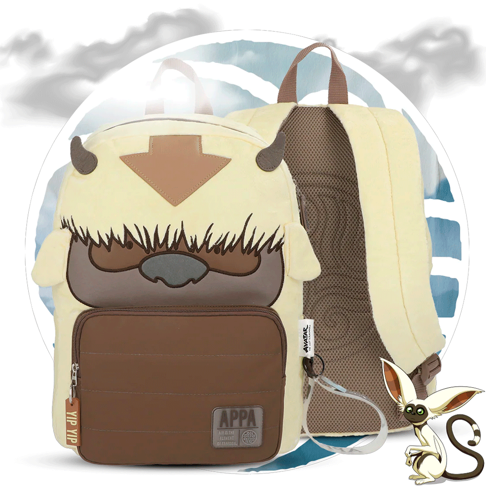 Mochila Appa Yip Yip – Avatar: La Leyenda de Aang