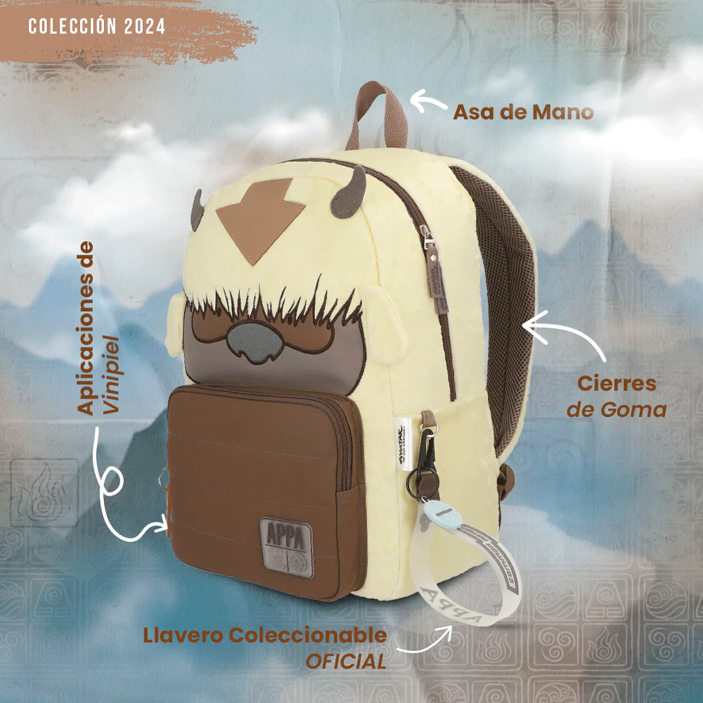 Mochila Appa Yip Yip – Avatar: La Leyenda de Aang