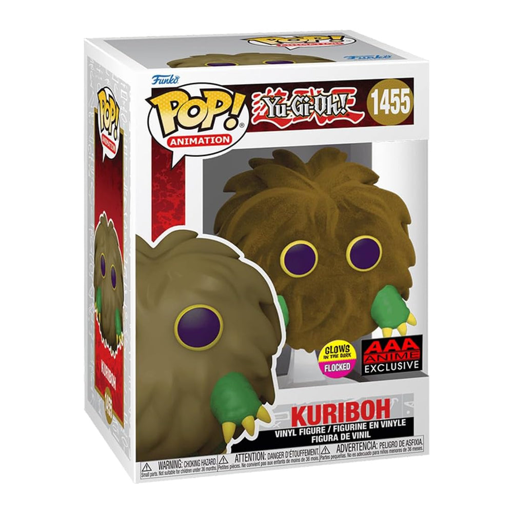 #1455 Yu-Gi-Oh - Kuriboh (Glow / Flocked / AAA Anime Exclusive)
