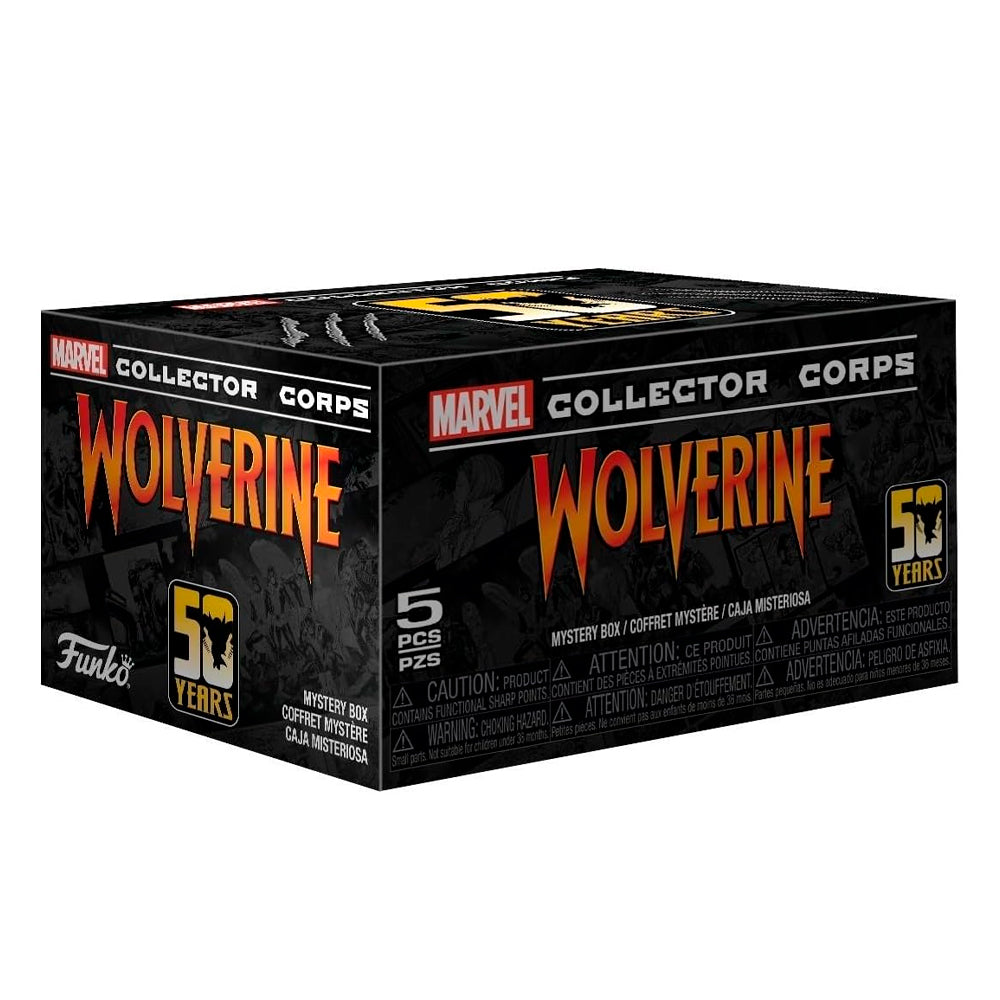 Funko Pop - Marvel Collector Corps – Wolverine 50 Años Exclusivo