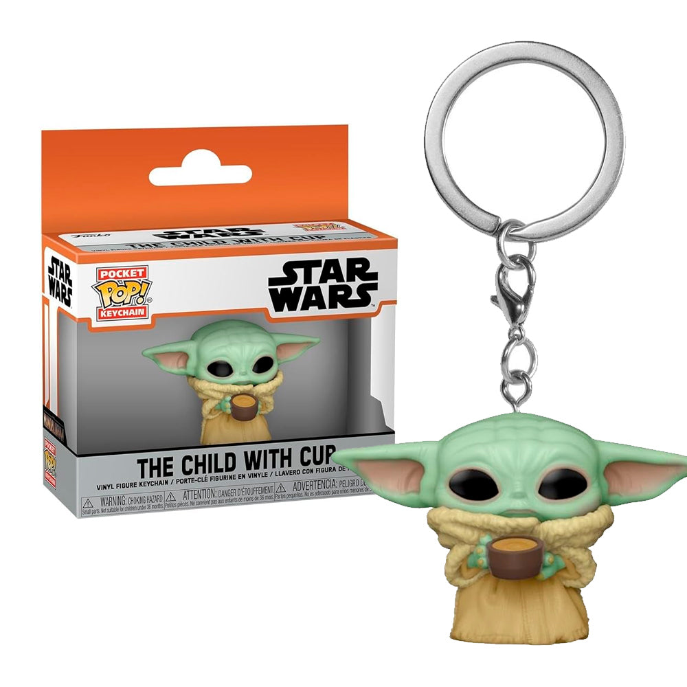 Funko Pocket Pop! – Keychain Star Wars: The Child with Cup