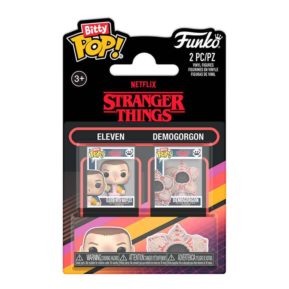 Bitty Pop! – Stranger Things – Eleven & Demogorgon (2-Pack)