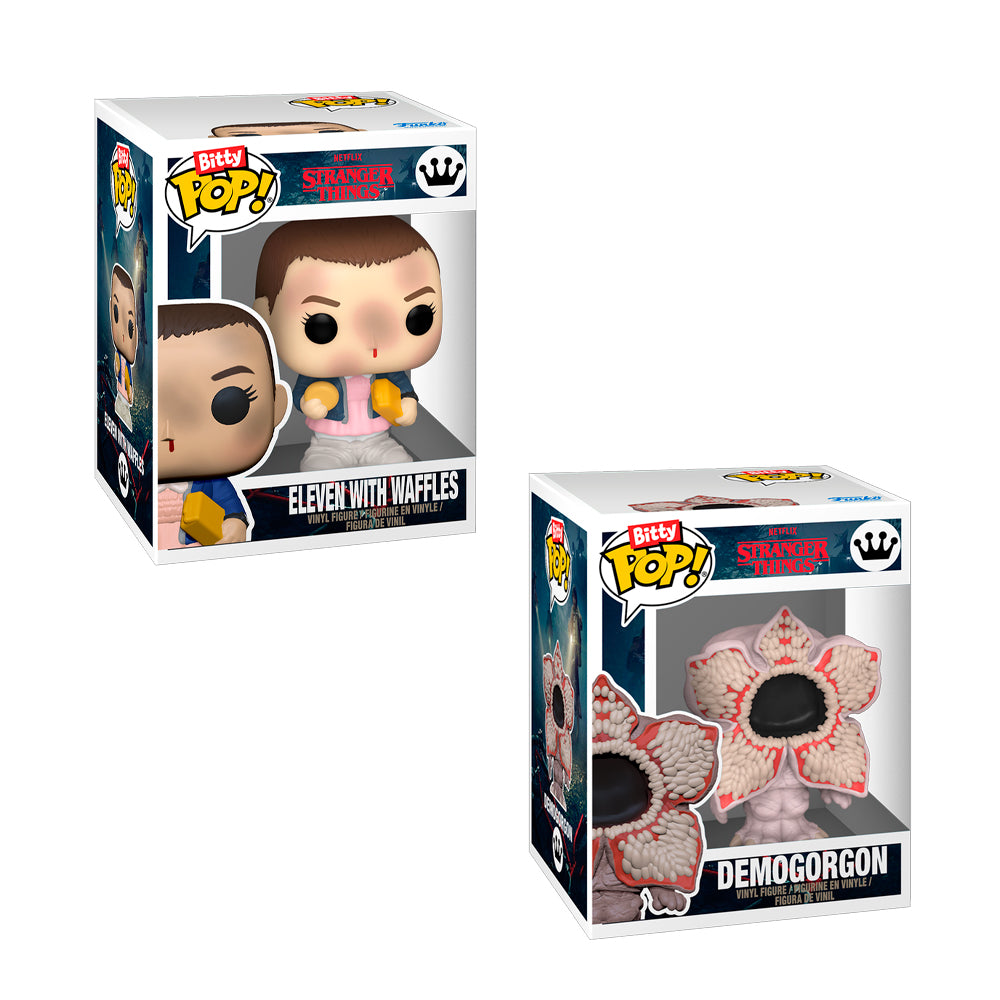 Bitty Pop! – Stranger Things – Eleven & Demogorgon (2-Pack)