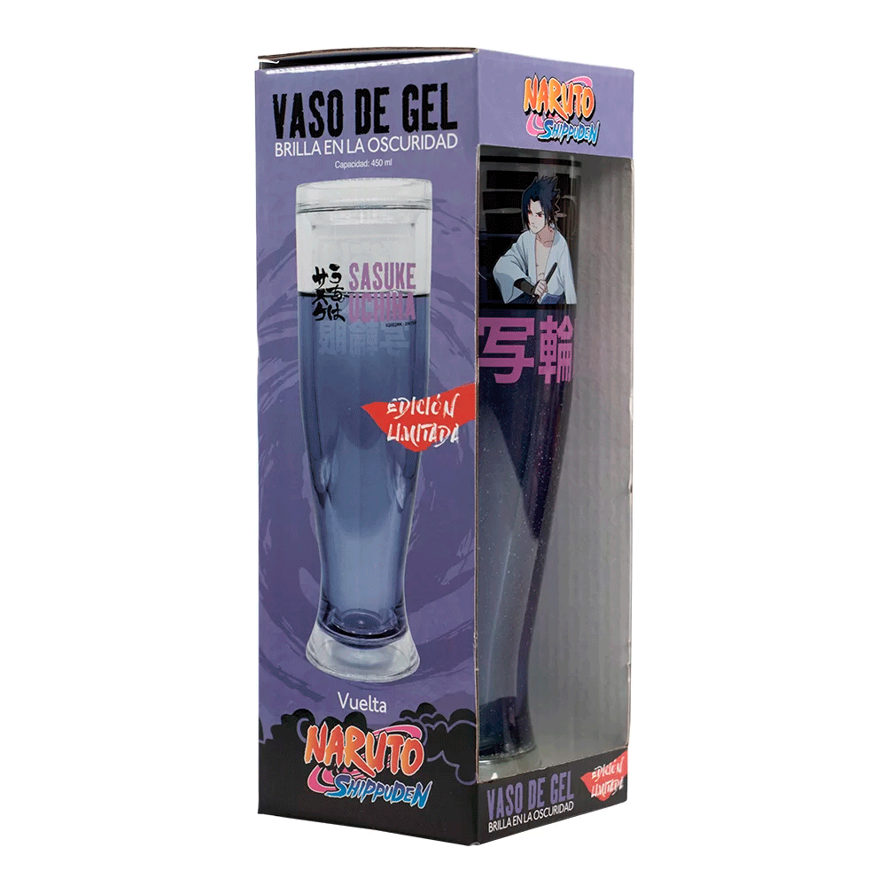 Vaso Mágico Glow in the Dark – Sasuke Uchiha (450 ml)