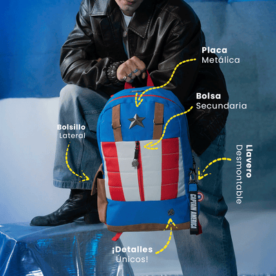 Mochila Capitán América – Classic Comic
