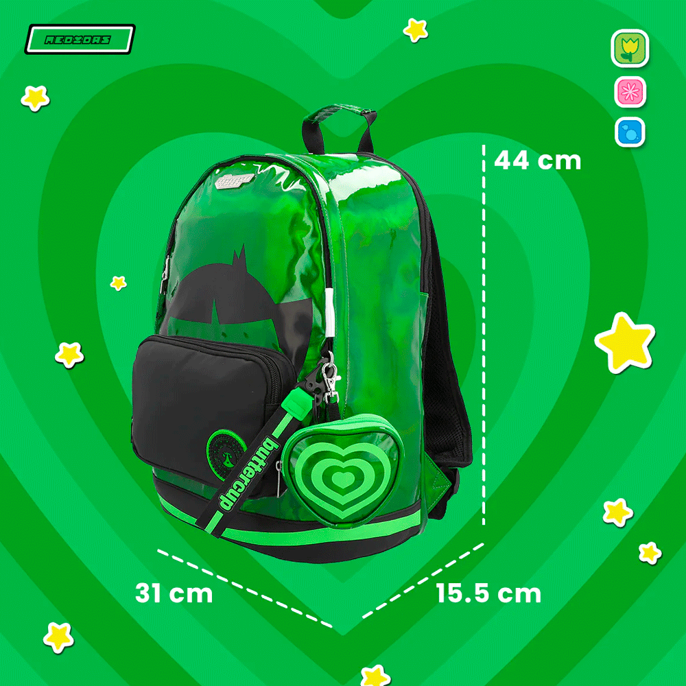 Mochila Powerpuff Girl – Bellota (ButterCup)