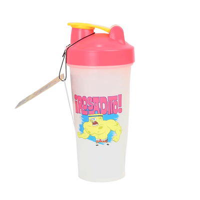 Shaker Gym Bob Esponja – ¡Rosadito! (650 ml)
