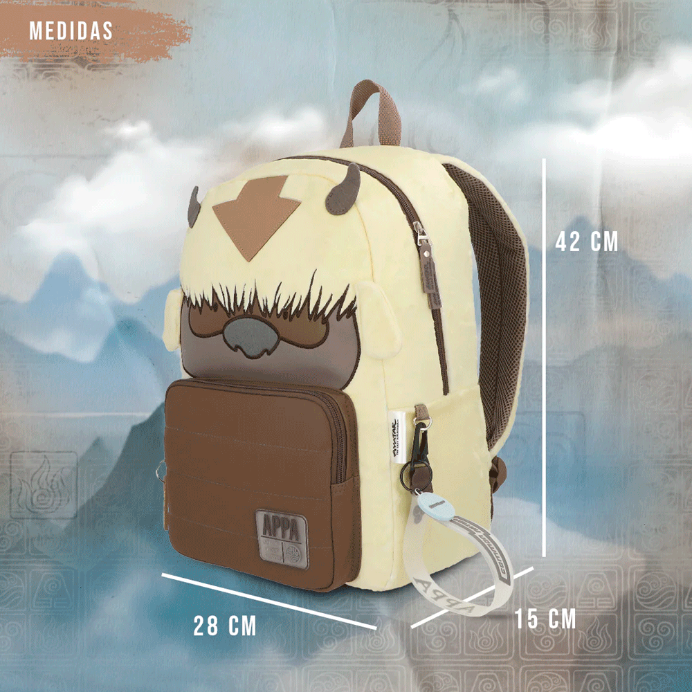 Mochila Appa Yip Yip – Avatar: La Leyenda de Aang
